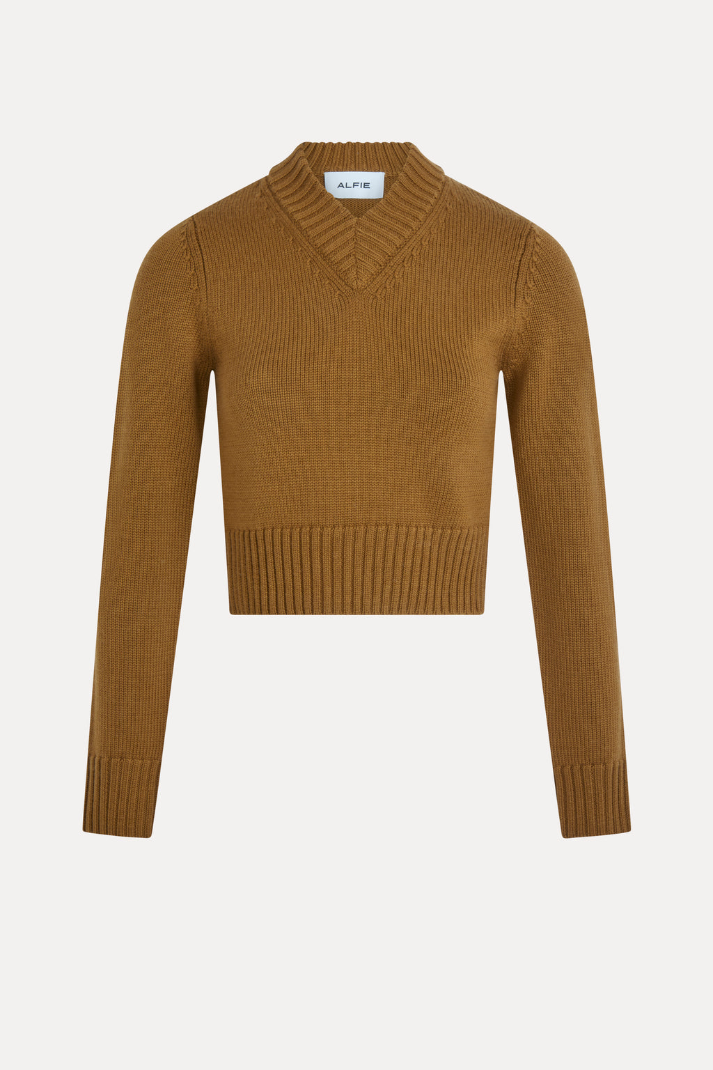 The Mona Sweater, Burnt Brown – ALFIE