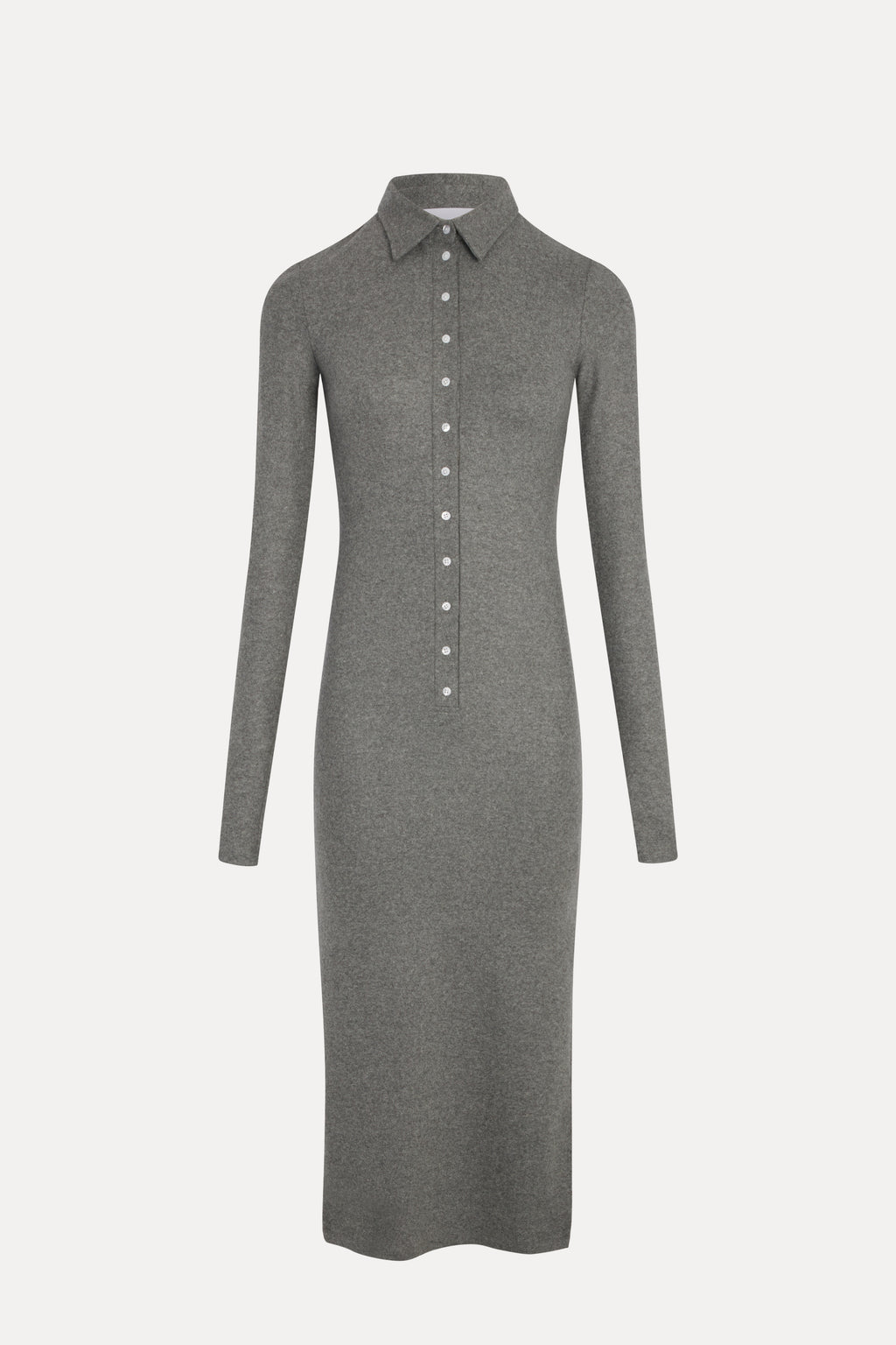 The Polo Dress, Grey Wool – ALFIE