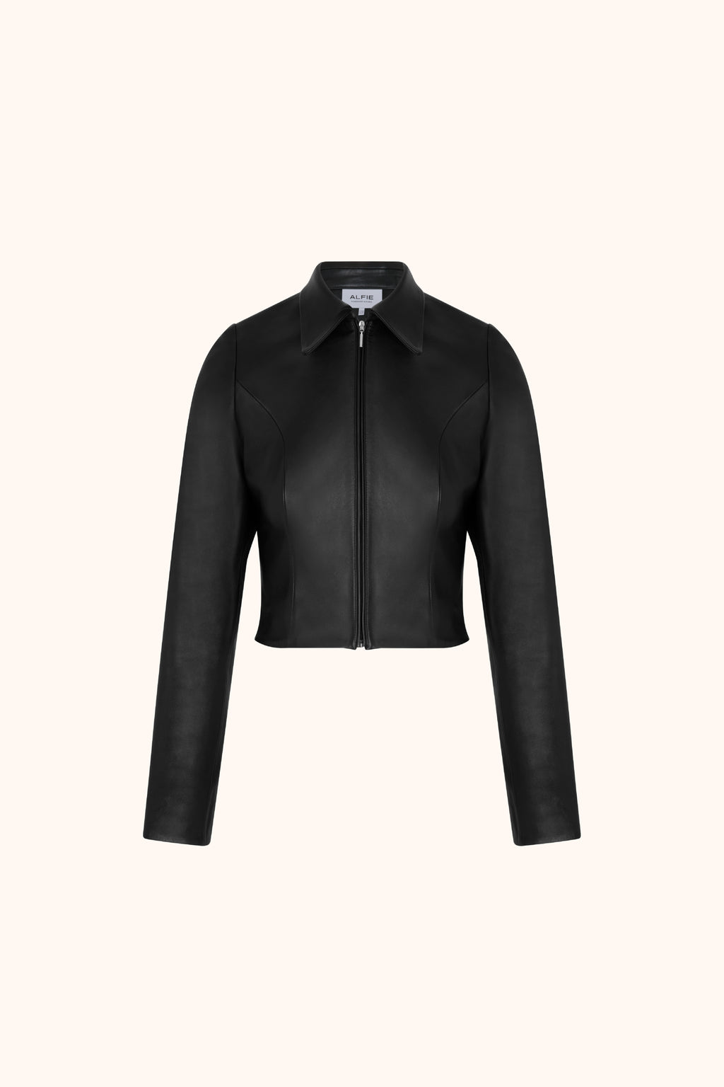 The Tori Jacket, Soft Black Leather – ALFIE