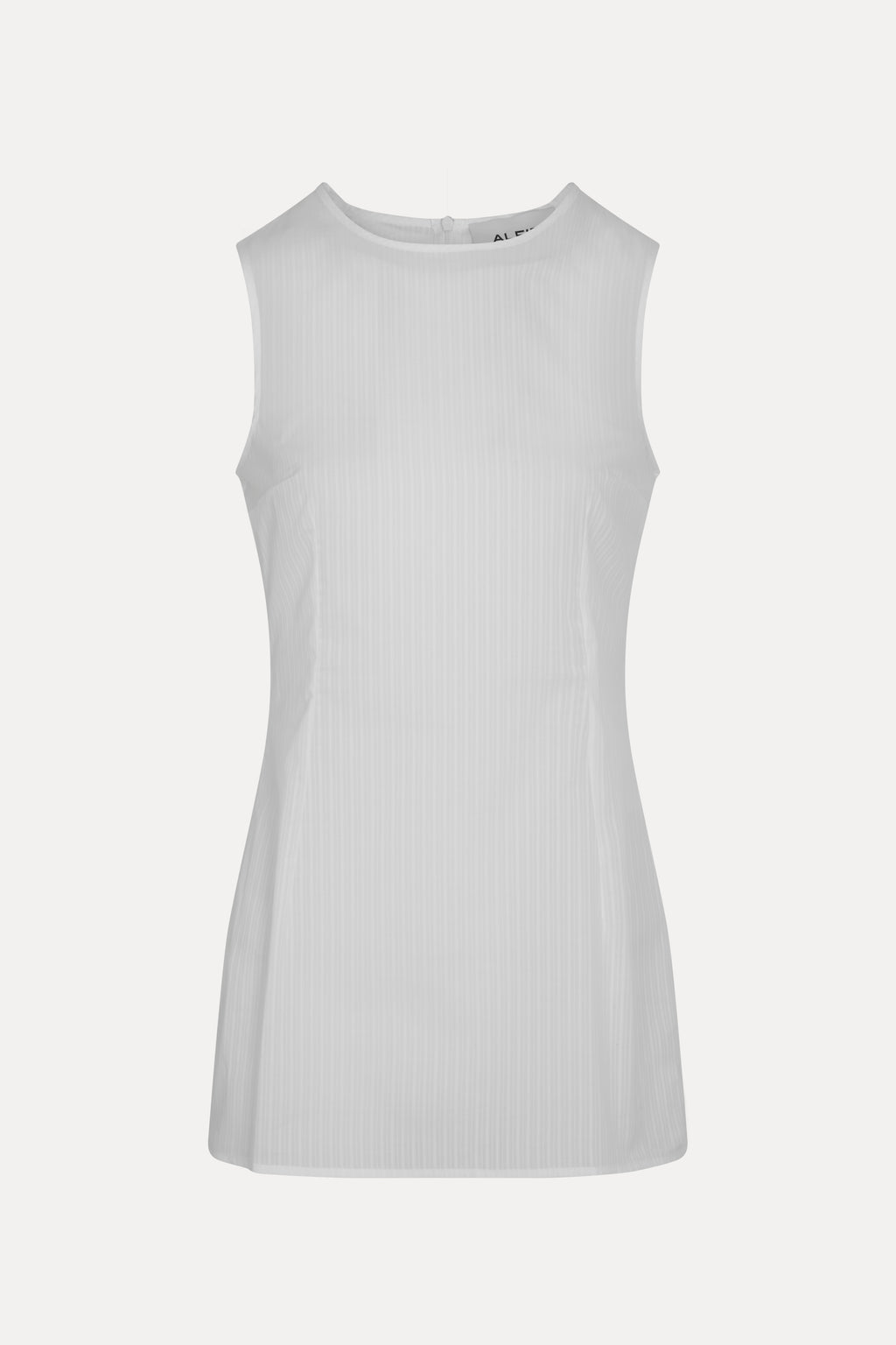 The Nori Mini Dress, White Stripe – ALFIE